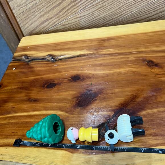 HUGE Vintage Lot Over 55 Pieces Thomas Train Wooden Blocks Trees Signs Cars - Picture 2 of 14